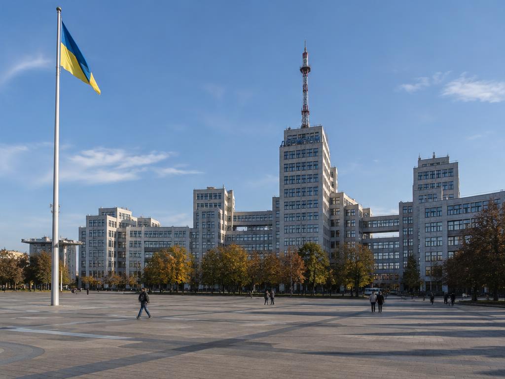Central square of Kharkiv