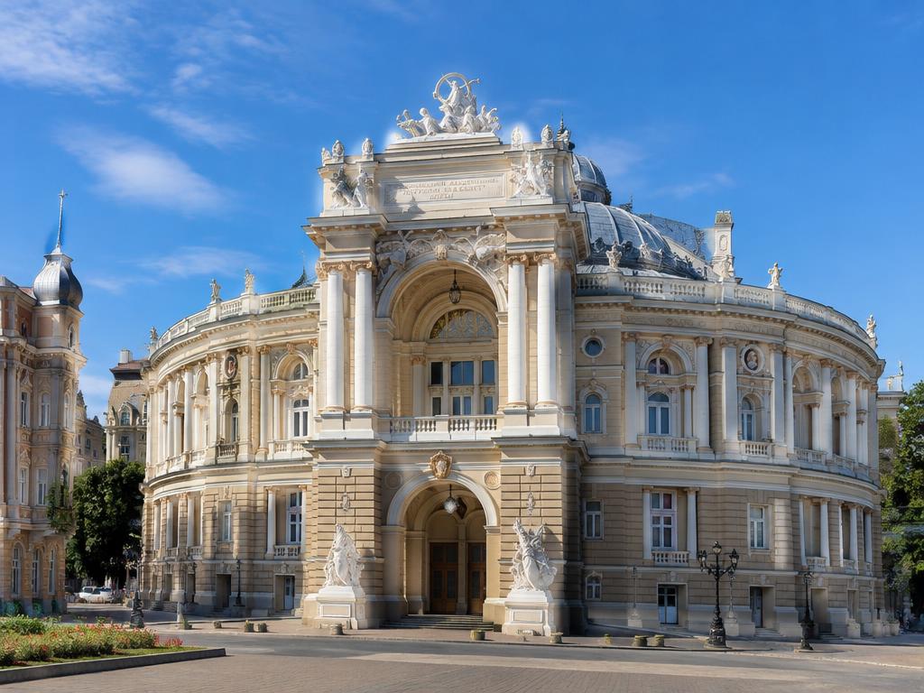 Odesa’s seaside architecture